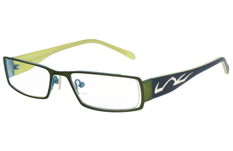 Montures De Lunettes JEFF Par Jeff Polette - Vert Unisexe - Fabrication Française - Occasion Très Bon état