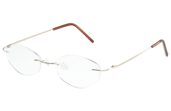 Lunettes Vintage Sting 1358 Bronze Ovale Monture Neuve